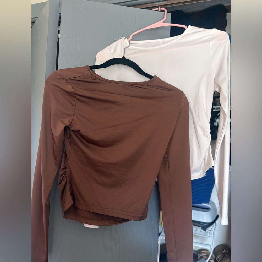 Long Sleeve Gray Top
